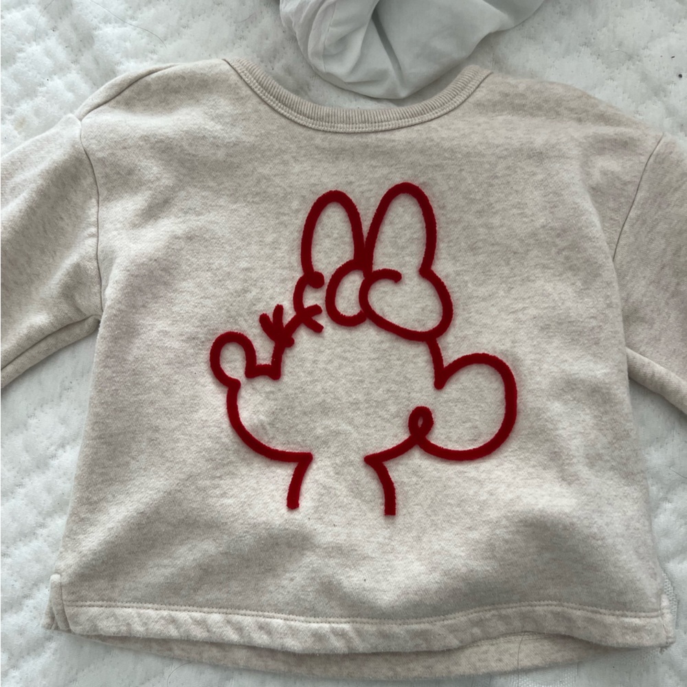 Baby gap Minnie Mouse sweat shirt